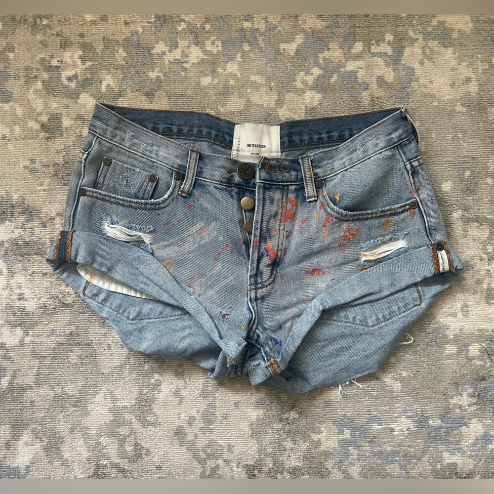 BANDITS one teaspoon jean shorts